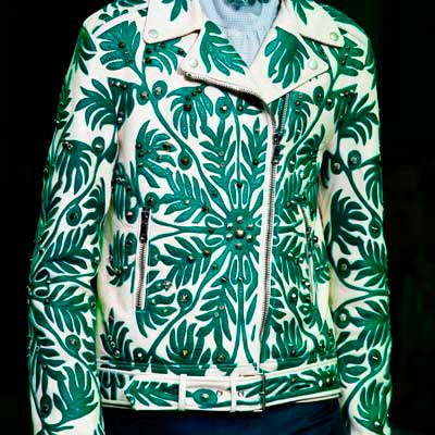 Detail van Gucci jacket SS17 men